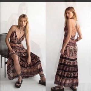 Free People Elektra Maxi Dress (worn 1 time)